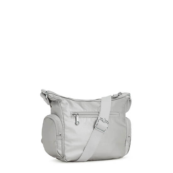 Sacs Crossbody Kipling Gabbie Mini Metallic Argent | FR 2092SG